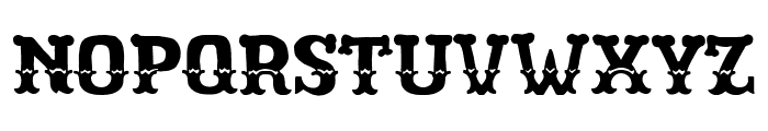 The Last Circus Font UPPERCASE
