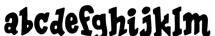 The Last Comic On Earth Font LOWERCASE