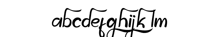 The Leamquid Love Font LOWERCASE