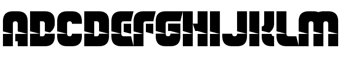 The Light Brigade Font LOWERCASE