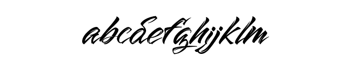 The Lord Night Thorn Font LOWERCASE