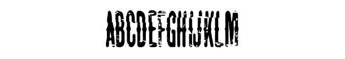 The Lord Of Glitch Font UPPERCASE