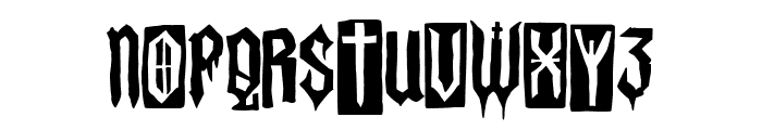 The Lord Of Punk Font UPPERCASE