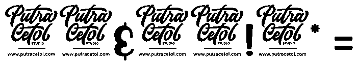 The Love Movies Font OTHER CHARS