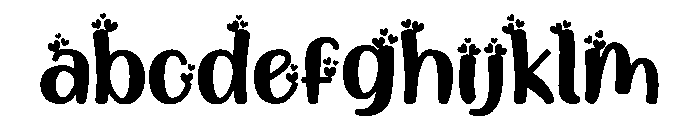 The Love Movies FONT