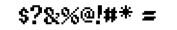 The Lowly Scribe Regular Font OTHER CHARS
