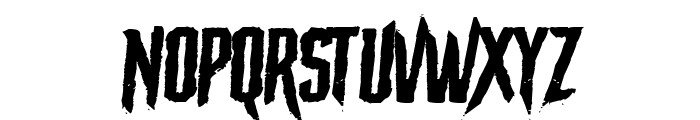 The Macabre Font LOWERCASE