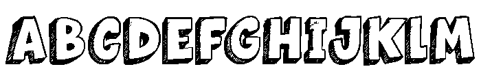 The Magic Cookie Font UPPERCASE