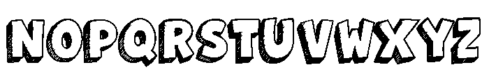 The Magic Cookie Font UPPERCASE