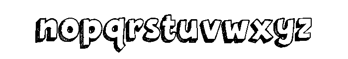 The Magic Cookie Font LOWERCASE