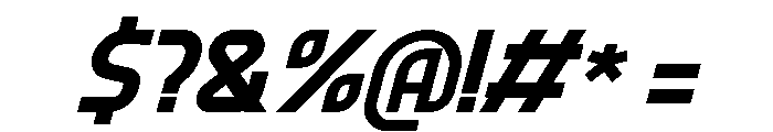 The Magnificent Girl Bold Italic Font OTHER CHARS