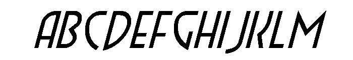 The Magnificent Girl LightItl Font UPPERCASE