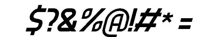 The Magnificent Girl RegItalic Font OTHER CHARS