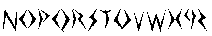 The Magnificent Girl Signature One Font UPPERCASE