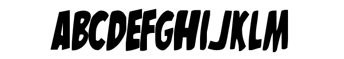The Mighty Avengers Font UPPERCASE
