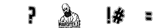 The Ministerio Font OTHER CHARS
