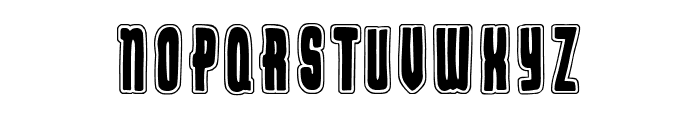 The Ministerio Font LOWERCASE