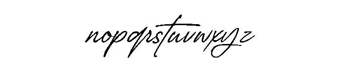 The Momentra Font LOWERCASE