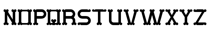 The Monkey Font LOWERCASE