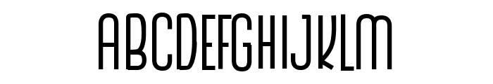 The Monthego Font UPPERCASE