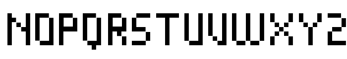 The Morgue Font LOWERCASE