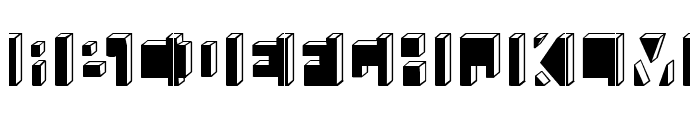The Namafont Font LOWERCASE