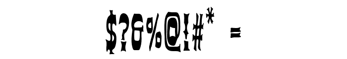 The New Rodeo Font OTHER CHARS