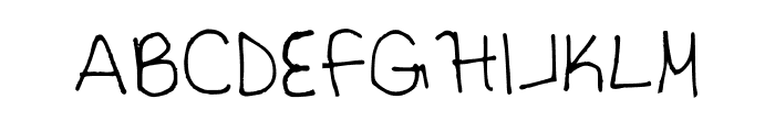 The OG Regular Font UPPERCASE