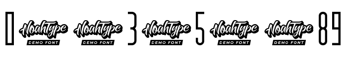The Orange Demo Font OTHER CHARS