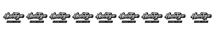 The Orange Demo Font OTHER CHARS