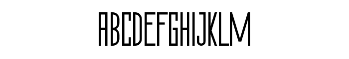 The Orange Demo Font UPPERCASE