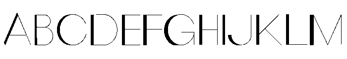 The Outsiders Font UPPERCASE