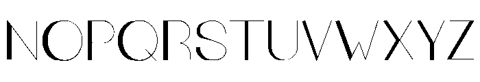 The Outsiders Font UPPERCASE