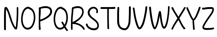 The Penchill Font UPPERCASE