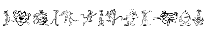 The Pink Panther FONT