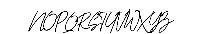 The Promised Regular Font UPPERCASE
