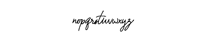 The Promised Regular Font LOWERCASE