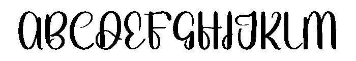 The Pumpkin Font UPPERCASE