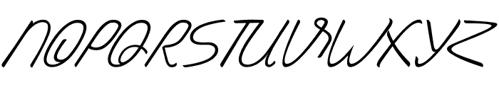 The Quadro Font UPPERCASE