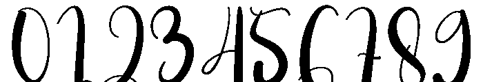 The Queen Font OTHER CHARS