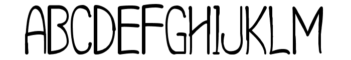 The Quick Frog St Font UPPERCASE