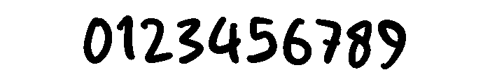 The Quicky Font OTHER CHARS