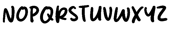 The Quicky Font UPPERCASE