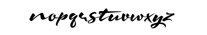 The Rattnest Font LOWERCASE