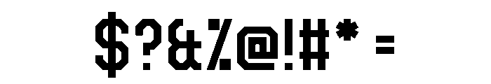 The Rift Shop Font OTHER CHARS