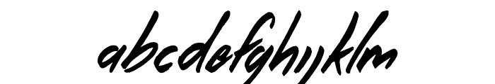 The Right Thing Font LOWERCASE