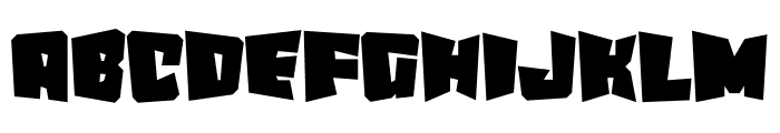 The Rock Font LOWERCASE