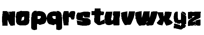 The Rockers1 Font LOWERCASE