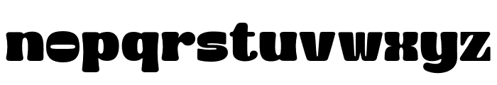 The Rufly - Demo Font Regular Font LOWERCASE