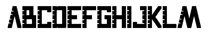 The Ruler Demo FONT